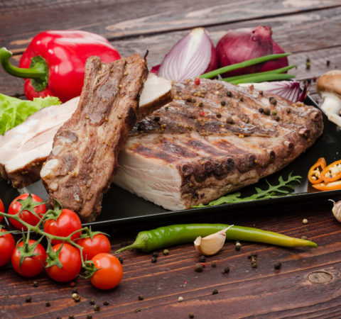 Реберця свинячі «По-селянськи» sous vide