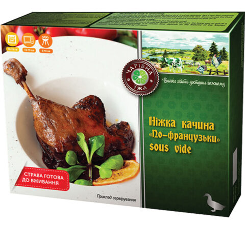 Ніжка качина по-фарнцузьки